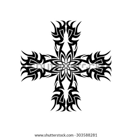 simple tribal tattoo vector illustration stock vector 497616988 simple tribal tattoo vector illustration stock vector 497616988