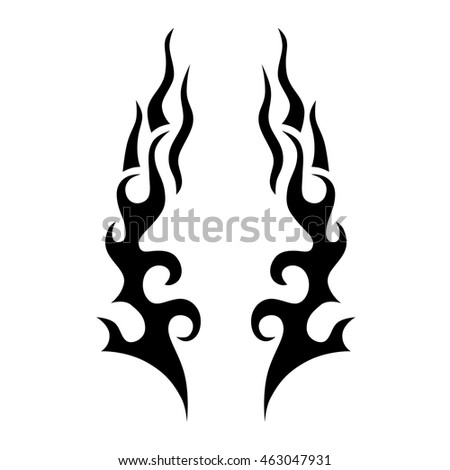 flame vector tribal black tribal flame stock vector 463048006 flame vector tribal black tribal flame stock vector 463048006