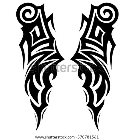 Tribal Signs Zodiac Stock Vector 40168837 - Shutterstock