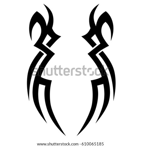  Tribal Tattoo Stock Images Royalty Free Images Vectors 