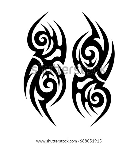 tattoo art designs ideas tattoos girls stock vector 777798985 tattoo art designs ideas tattoos girls stock vector 777798985