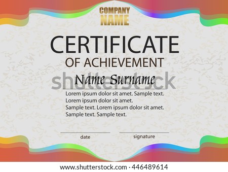 certificate of competition winner