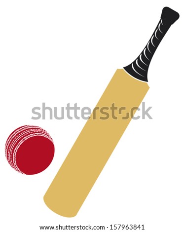 Cricket Bat And Ball Stock Photos, Images, & Pictures | Shutterstock