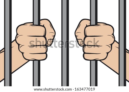 Clip Art Jail Clip Art prison guard stock photos royalty free images vectors hands holding bars man in jail