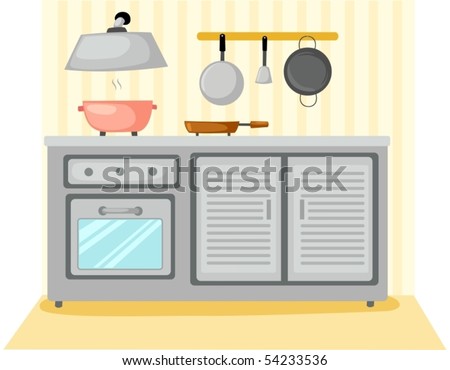 Cartoon Kitchen Stock Images, Royalty-Free Images & Vectors | Shutterstock