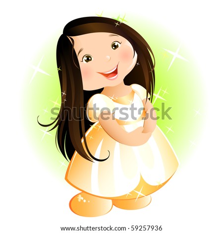 Happy Girl Cartoon S