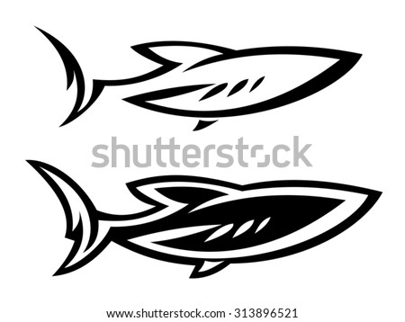 Download Shark Skeleton Stock Vector 218261926 - Shutterstock