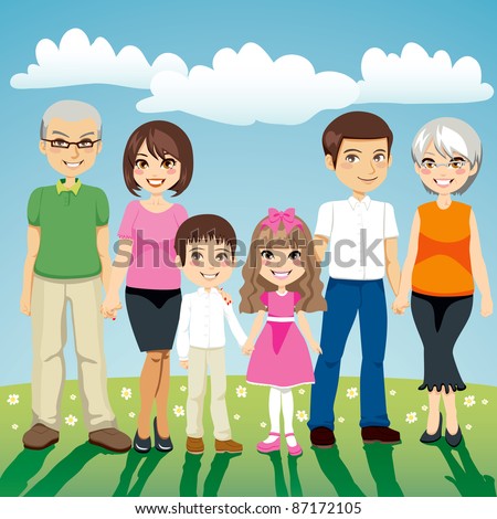 Family cartoon Stock Photos, Images, & Pictures | Shutterstock