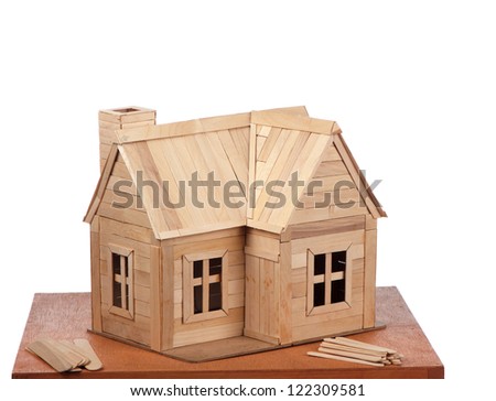 Popsicle Stick House Stock Images, Royalty-Free Images & Vectors ... Popsicle Stick House Stock Images, Royalty-Free Images & Vectors ...