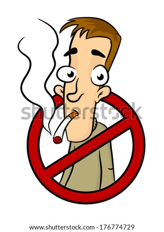 Symbol No Smoking Zone Sign People Stock Illustration 60829801 ...