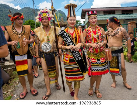 Sarawak Malaysia June 1 2014 People Stock Photo 196938383 - Shutterstock