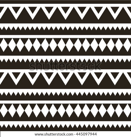 Tattoo Style Maori Polynesian Bracelette Stock Vector 445097944 ...