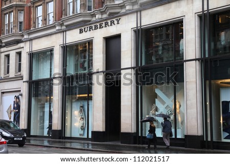 burberry store london