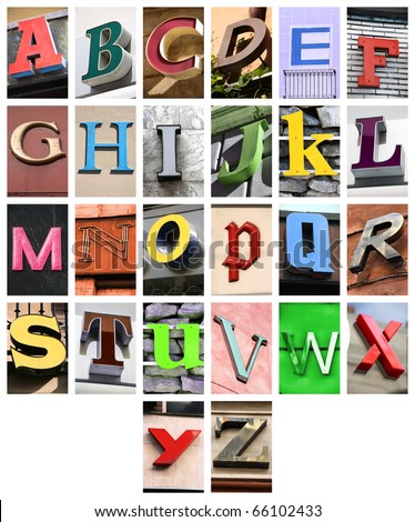 vector letter collage Images, Free Collage Stock Royalty Alphabet Images