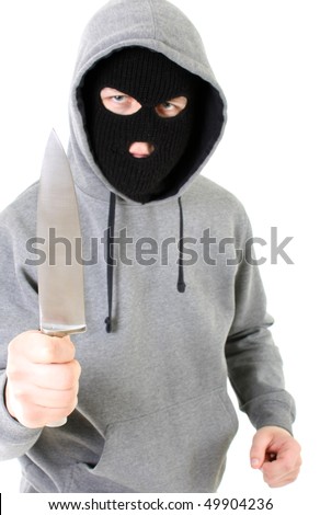 Burglar Wearing Ski Mask Balaclava Stock Photo 33757033 - Shutterstock