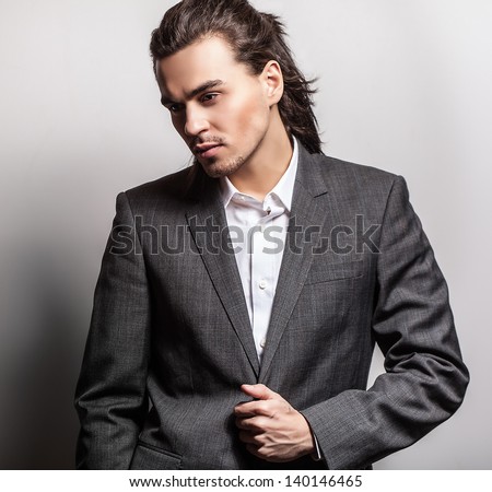 Long Hair Man Stock Photos, Images, & Pictures | Shutterstock