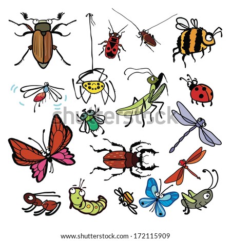 Cartoon Insects Stock Photos, Images, & Pictures | Shutterstock