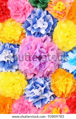 Tissue Paper Flower Stock Photos, Images, & Pictures | Shutterstock