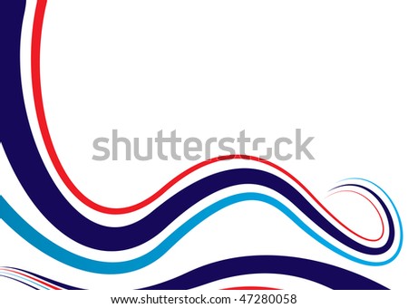 Abstract Background Red White Blue Us Stock Vector 11999284 - Shutterstock