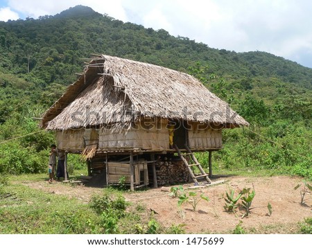 Slum House in Dakrong, Vietnam