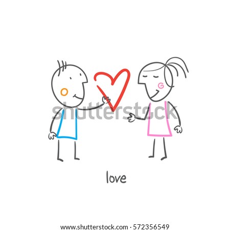 Happy Family Love Drawing Sketch Stock Vector 68765944 - Shutterstock