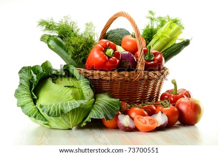 Vegetable Basket Stock Photos, Images, & Pictures | Shutterstock
