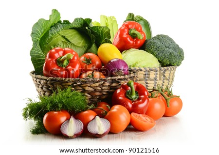 Vegetable Basket Stock Photos, Images, & Pictures | Shutterstock