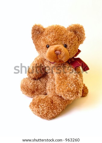 Teddy Bear Standing Isolated Stock Photos, Images, & Pictures ...