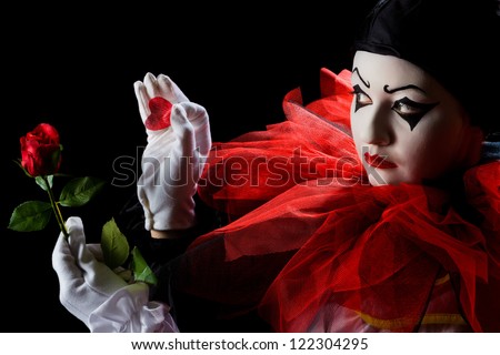 Pierrot the clown Stock Photos, Images, & Pictures | Shutterstock