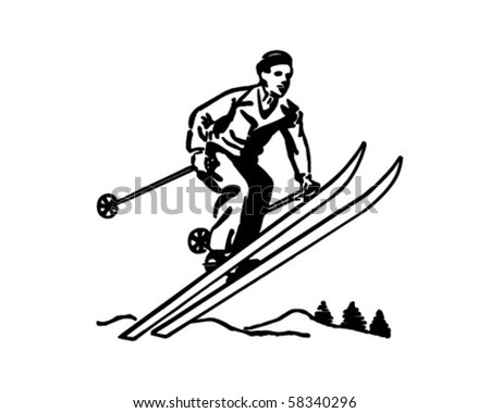 Vintage Ski Stock Images, Royalty-Free Images & Vectors | Shutterstock
