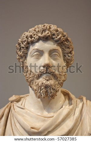 Marcus Aurelius Marble Bust Isolated Stock Photo 56908804 - Shutterstock