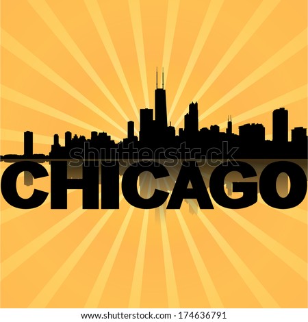 Chicago Skyline Silhouette Stock Photos, Images, & Pictures | Shutterstock