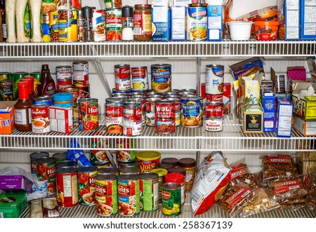 Image result for well stocked pantry image