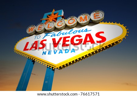 Classic Retro Welcome Las Vegas Sign Stock Vector 554420350 - Shutterstock