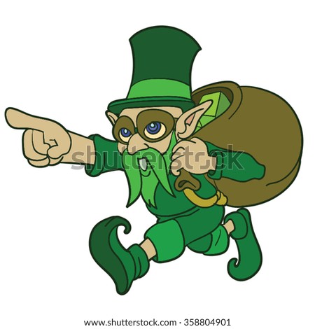 Green Goblin Cartoon Stock Vector 358804901 - Shutterstock