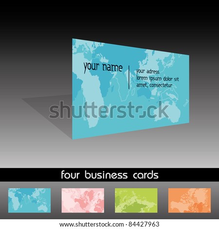 maps for business cards