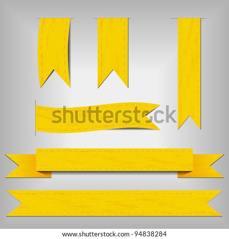  Yellow Banner Stock Images Royalty Free Images Vectors 