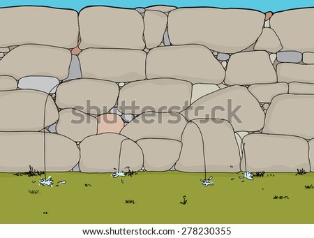 Pile Boulders Rocks Stock Vector 60307183 - Shutterstock