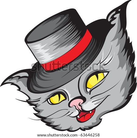 Cat In The Hat Stock Vectors & Vector Clip Art | Shutterstock