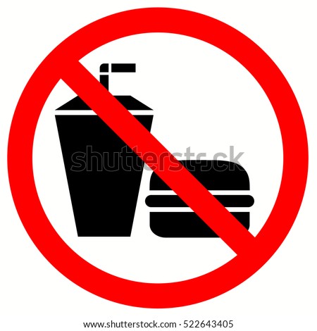 No Smoking Sign On White Background Stock Vector 557402632 - Shutterstock