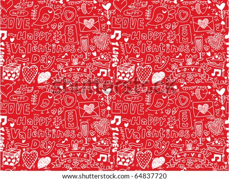 seamless Valentine's Day pattern