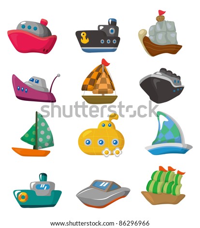 Cartoon boat Stock Photos, Images, & Pictures | Shutterstock