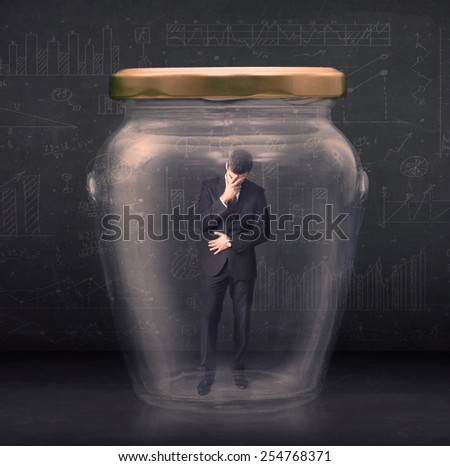 Man In Jar Stock Photos, Images, & Pictures | Shutterstock