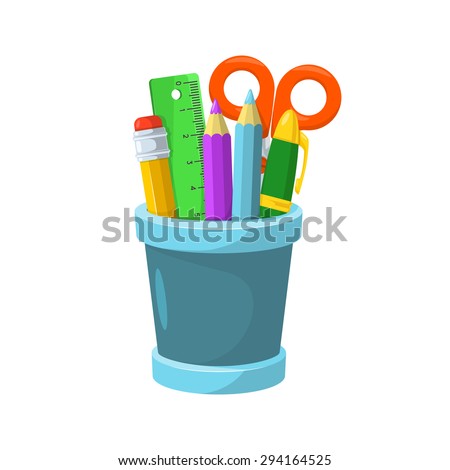 Office Objects Collection Hand Drawing Sketch Stock Vector 131075843 ...