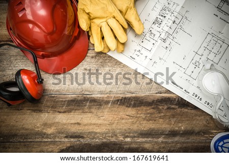 Protective clothing with plans