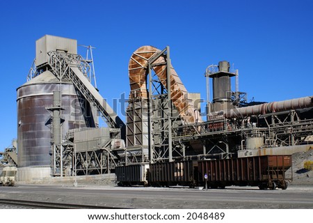 Cement Manufacturing Plant Stock Photo (Royalty Free) 2048489