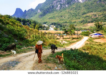Cao Bang province in Vietnam