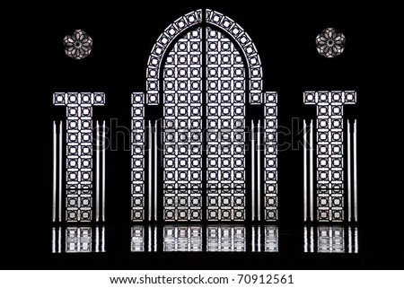 Moroccan Windows Mosque Stock Photo 70912561 - Shutterstock