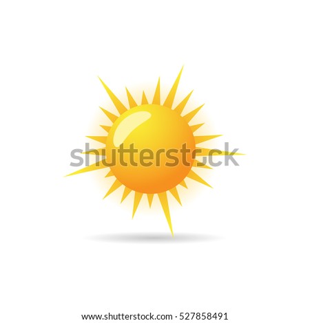Mostly Sunny Weather Symbol Mostly Sunny Weather Symbol