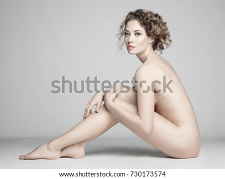 Naked bottomless public